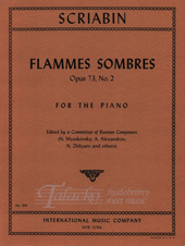 Flammes Sombres, opus 73, no. 2